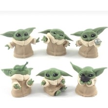 Baby Yoda Star Action Figür 6lı Set