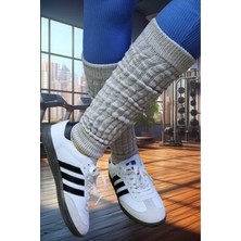 Tezzgelsin Kadın Dört Mevsim Ayaksız Triko Tozluk