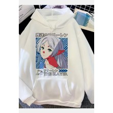 Frieren Beyaz Sweatshirt