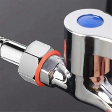 Emporium1 Musluk Sızdırmazlık Contası Boru Hortumu Silikon Sıhhi Tesisat Tıkacı Sızıntıyı Önler Şeffaf Mavi 100 Adet (Yurt Dışından)