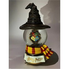 Mega Boy Harry Potter Hogwarts Gryffindor Işıklı Müzikli Büyük Kar Küresi