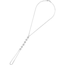 Gümüş Yuvarlak Tektaş Şahmeran Kadın Bileklik