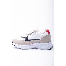 Superland Ortopedik Spor Hafif Sneaker Rahat Taban Cırt Cırtlı Çocuk Ayakkabı