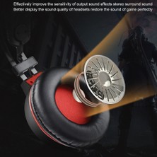 Digital Computer Home Ovleng GT65 E-Sport Gaming Headset Ps5/xbox One/akıllı Telefon/tablet Için LED Işıklı Kulaklık, Usb+3,5mm Fiş-Siyah/kırmızı (Yurt Dışından)