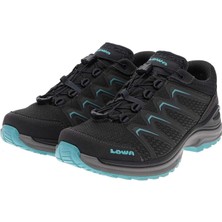 Lowa Maddox Gtx Lo Women Graphite/light Blue