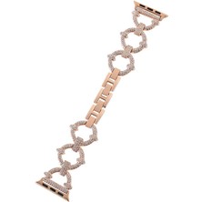ZORE ​​​watch 40MM Uyumlu Krd-57 Metal Kordon - Rose Gold