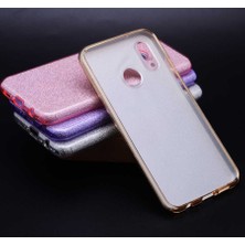 ZORE Huawei Y9 2019 Kılıf Zore Shining Silikon-Mavi
