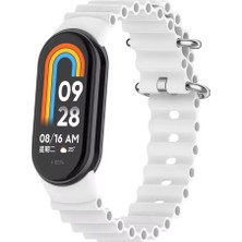 Alstrap Xiaomi Mi Band 8/ Mi Band 9 Uyumlu Ocean Loop Kumaş Hasır Kordon