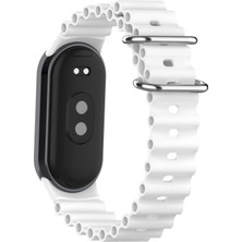 Alstrap Xiaomi Mi Band 8/ Mi Band 9 Uyumlu Ocean Loop Kumaş Hasır Kordon