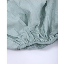 Serenart Home Tek Kişilik Lastikli Çarşaf Takımı I 100 x 200 I Yeşil