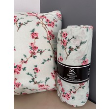 Çift Kişilik Lastikli Çarşaf Takımı I 180 x 200 I Çiçek