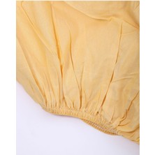 Serenart Home Tek Kişilik Lastikli Çarşaf Takımı I 100 x 200 I Sarı