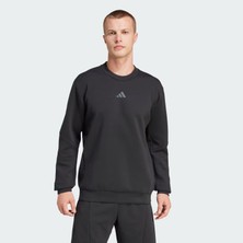 adidas Erkek  Siyah  Sweatshirt D4T CREW SWEATS JJ4642