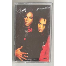 Milli Vanilli - All Or Nothing Kaset