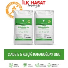 Tam Tarım Glutensiz Çiğ Karabuğday 5 kg 2 Adet