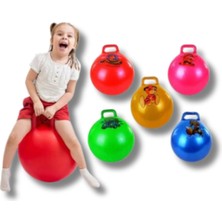 Çocuklar Için Pilates Topu Zıp Zıp Kanguru Oyuncak/ Tutmalı Zıplama Topu