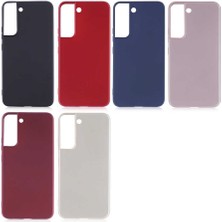 Storepgs Galaxy S22 Plus Kılıf Premier Silikon Kapak-Saks Mavi