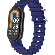 Alstrap Xiaomi Mi Band 8/ Mi Band 9 Uyumlu Ocean Loop Kumaş Hasır Kordon