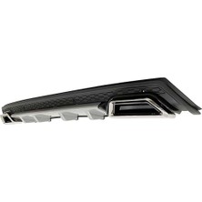 OMGarage Vw Polo 2009-2014 Gri Krom Kare Egzozlu Difüzör Mat Siyah