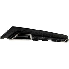 OMGarage Vw Jetta 2010-2018 Piona Black Krom Kare Egzozlu Difüzör Mat Siyah