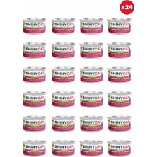 Gimcat Shinycat Broth (Sos Içinde) Barbun Balıklı Ton Balıklı Kedi Konservesi 70GR x 24 Adet