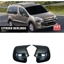 Citroen Berlingo Yarasa Ayna Kapağı Parlak Siyah Batman Abs 2012-2019