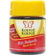 Koepoe Biji Selasih Basil Seeds 50G 1 Adat