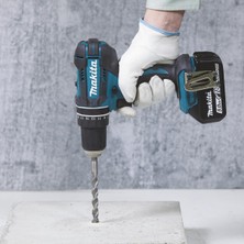 Makita DHP482RFX9 Akülü Darbeli Matkap 18 V / 3,0 Ah, 2 Akü + Şarj Cihazı Alüminyum Çantada + 96 Parçalı Aksesuar Seti