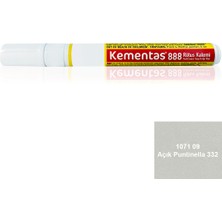 Kementaş Tam Örtücü Rötuş Kalemleri 1071 09 açık Puntinella 332 TAM Ört.rötuş Kalem