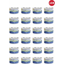 Gimcat Shinycat Broth (Sos Içinde) Ton Balıklı Kedi Konservesi 70GR x 24 Adet