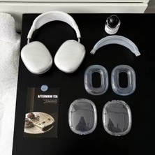 Alstrap Airpods Max Uyumlu Full Koruyucu Set Kafa Bandı Kulaklık Süngeri ve Dış Koruyucu