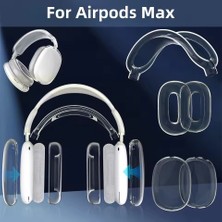 Alstrap Airpods Max Uyumlu Full Koruyucu Set Kafa Bandı Kulaklık Süngeri ve Dış Koruyucu