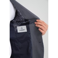 Çizgili Erkek Blazer Spor CEKET-1451
