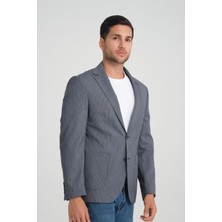 Çizgili Erkek Blazer Spor CEKET-1451