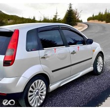 Ebal Oto Ford Fiesta Krom Cam Çıtası 4 prç. 2002-2008 P. Çelik