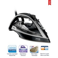 Tefal Pure Max Hızlı Isınma ve Yüksek Performanslı Buharlı Ütü, Özel Taban Teknolojisi, Onerous Mutfak Tartısı Hediye