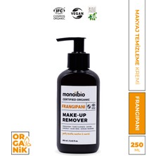 Monoibio Organik Frangipani Yüz & Göz Makyaj Temizleme Kremi / Sütü - Makeup Remover - Vegan