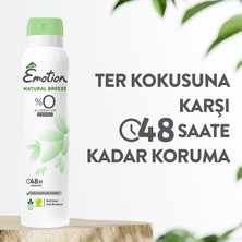 Emotion Kadın Deodorant 150 ml 4'lü Set (Natural Bloom & Breeze, Aqua, Violet)