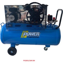 Povver 100 Lt Hava Kompresörü Yağlı (2 Hp)