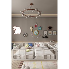 Givayo Wood's Winter Bebek Çocuk Montessori Mdf Çiftli Yatak
