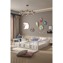 Givayo Wood's Winter Bebek Çocuk Montessori Mdf Çiftli Yatak