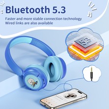 Digital Computer Home Wıwu Ktd-2 Çocuklar Kulak Üstü Bluetooth Kulaklık Kablosuz Kulaklık Çocuk Müzik Kulaklık-Yeşil (Yurt Dışından)