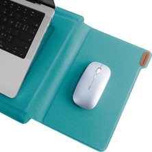 Digital Computer Home Nıllkın Versatile Plus 15.6-16.1-Inç Dizüstü Bilgisayar Kılıfı Çok Fonksiyonlu Litchi Doku Pu Deri Soğutma Standı Notebook Çantası Mouse Pad ile Fonksiyon-Yeşil (Yurt Dışından)