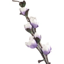 Mor 3 Dal Yapay Çiçek