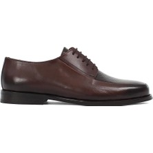 Celal Gültekin Erkek Kahverengi Bağcıklı Deri Klasik Ayakkabı