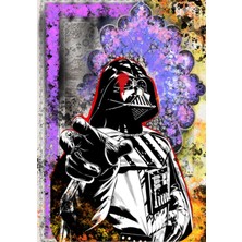 Wugu The Graffiti Art Dart Vader Büyük Boy Poster 50 x 70 cm