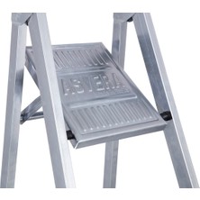 Asvera Yakut Serisi 5+1 Basamaklı Galvanizli Profil Merdiven - Ev - Bahçe - İş Yeri İçin Dayanıklı