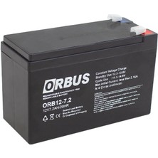 Orbus ORB12-7.2 12 Volt - 7.2 Amper Upsler Için Akü (150 x 65 x 90 Mm)