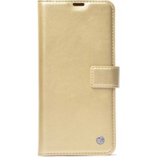 Piyasa Sepeti Xiaomi Poco X3 Cüzdanlı-Standlı-Kapaklı Kılıf Gold