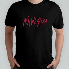 Pixxa Maneskin %100 Pamuklu Bisiklet Yaka T-Shirt Model 2
